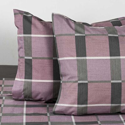 Imagen 2 del producto Juego de Sábanas Cannon 200 Hilos 2 Plazas Check Rosa