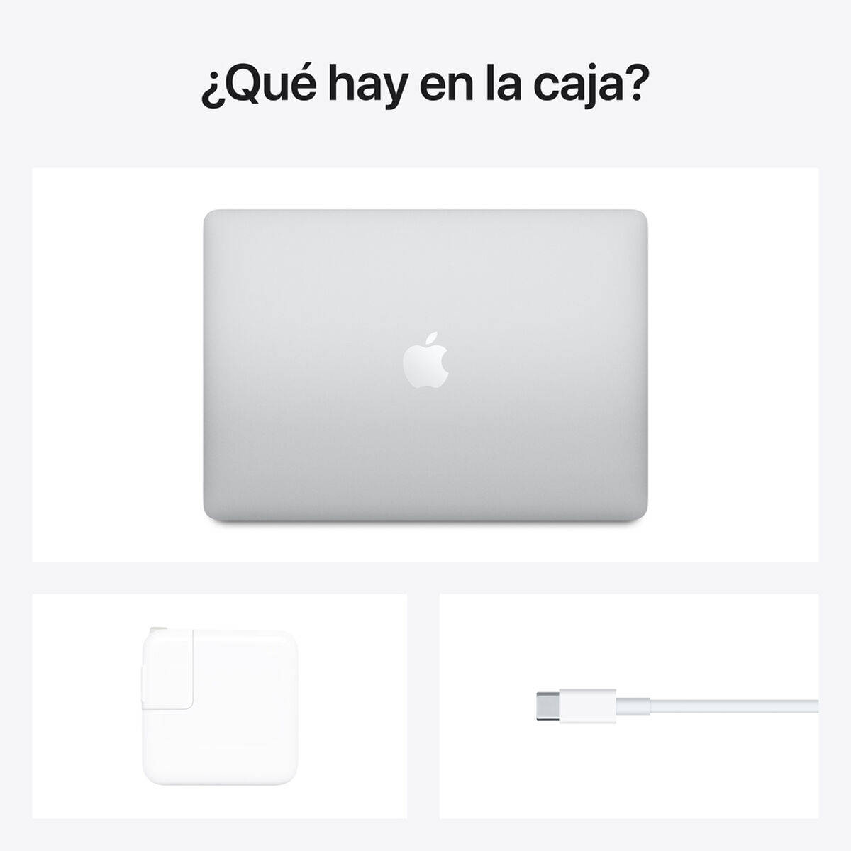 Macbook Air Apple MGN63BE/A Chip M1 8GB 256GB SSD 13,3" Gris