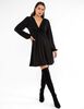 Vestido Corto Manga Larga Mujer Zibel