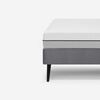 Cama Europea Rosen Base Dividida 2 Plazas Pratta