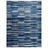 Bajada de Cama Idetex Carved Azul 80 x 120 cm