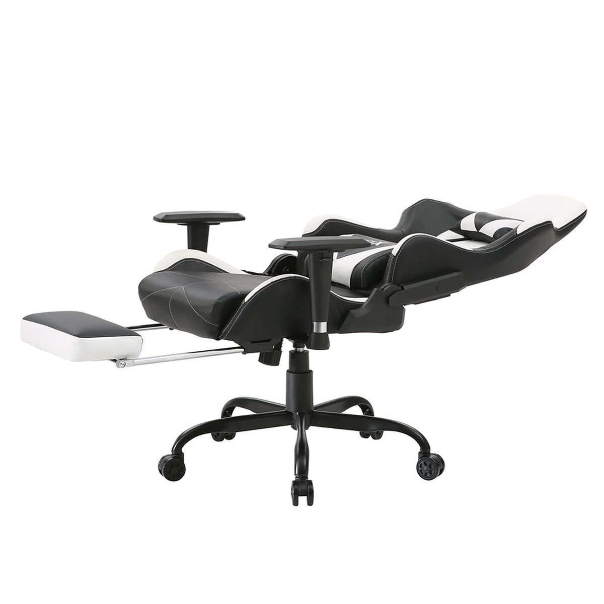 Silla Gamer Vekkahome Noelle Negro Blanco