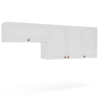 Imagen 2 del producto Mueble Aereo de Cocina Royal Vekkahome 4 Puertas Blanca