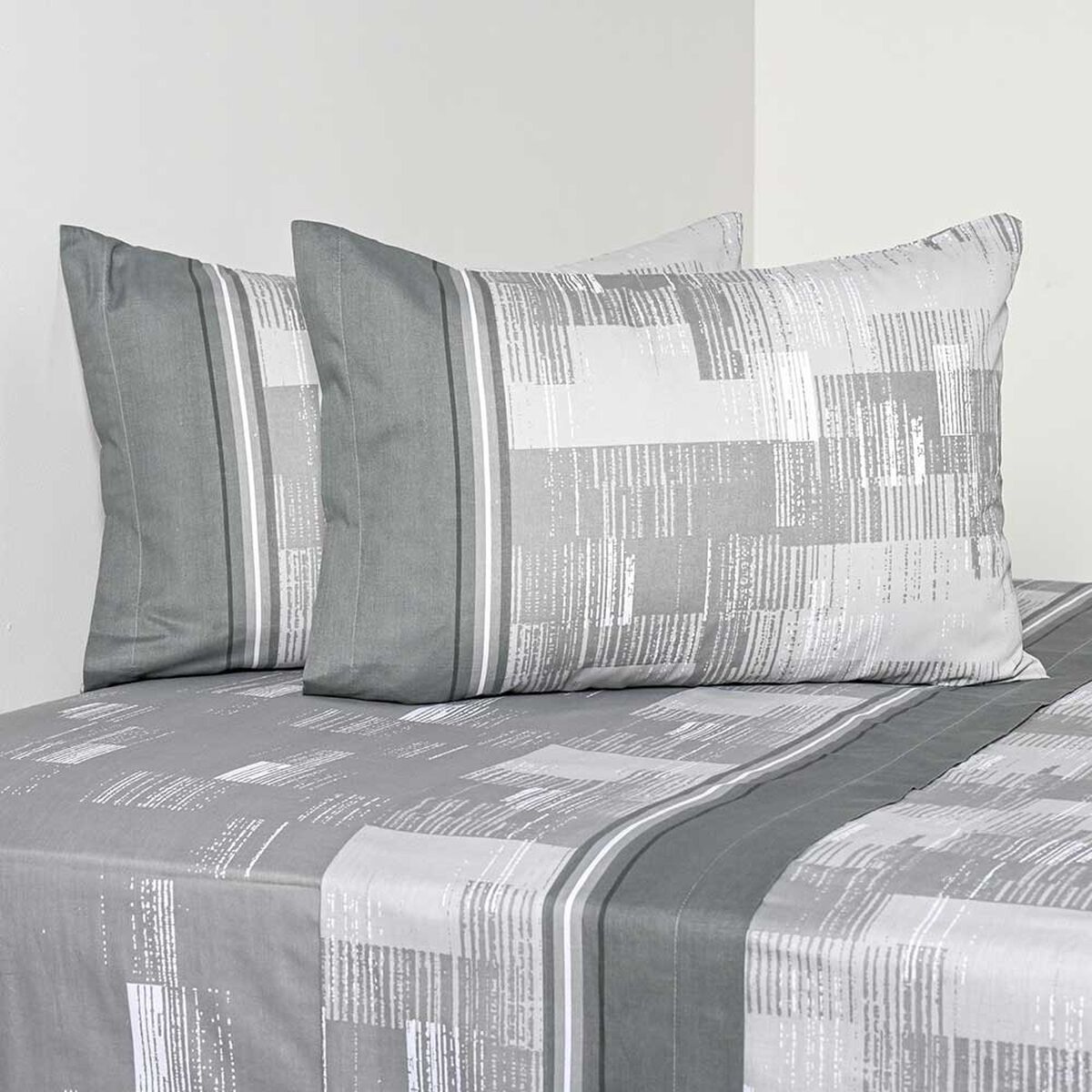 Juego de S&aacute;banas Estampado American Family 144 Hilos King Dargon