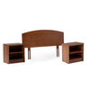 Set de Maderas Latam Home Atlas Respaldo + 2 Veladores