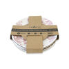 Set Platos Pan Doral Flor 4 Piezas Cherry