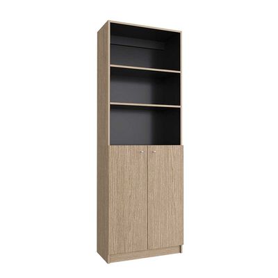 TUHOME Estante Tuhome Home E4 2 Puertas Cartagena Wengue