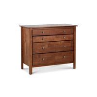 Cómoda CIC Berlin 4 Cajones Caramelo