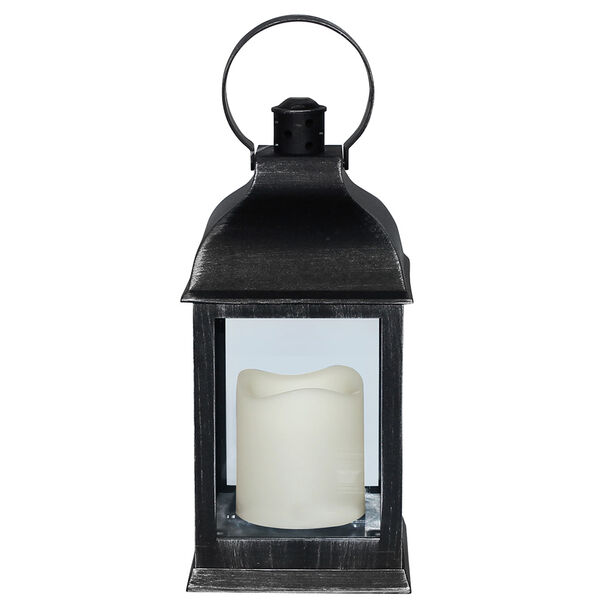 Fanal Plástico Con Vela Led