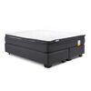 Cama Americana Drimkip Base Dividida 2 Plazas Plus Eurotop + Topper