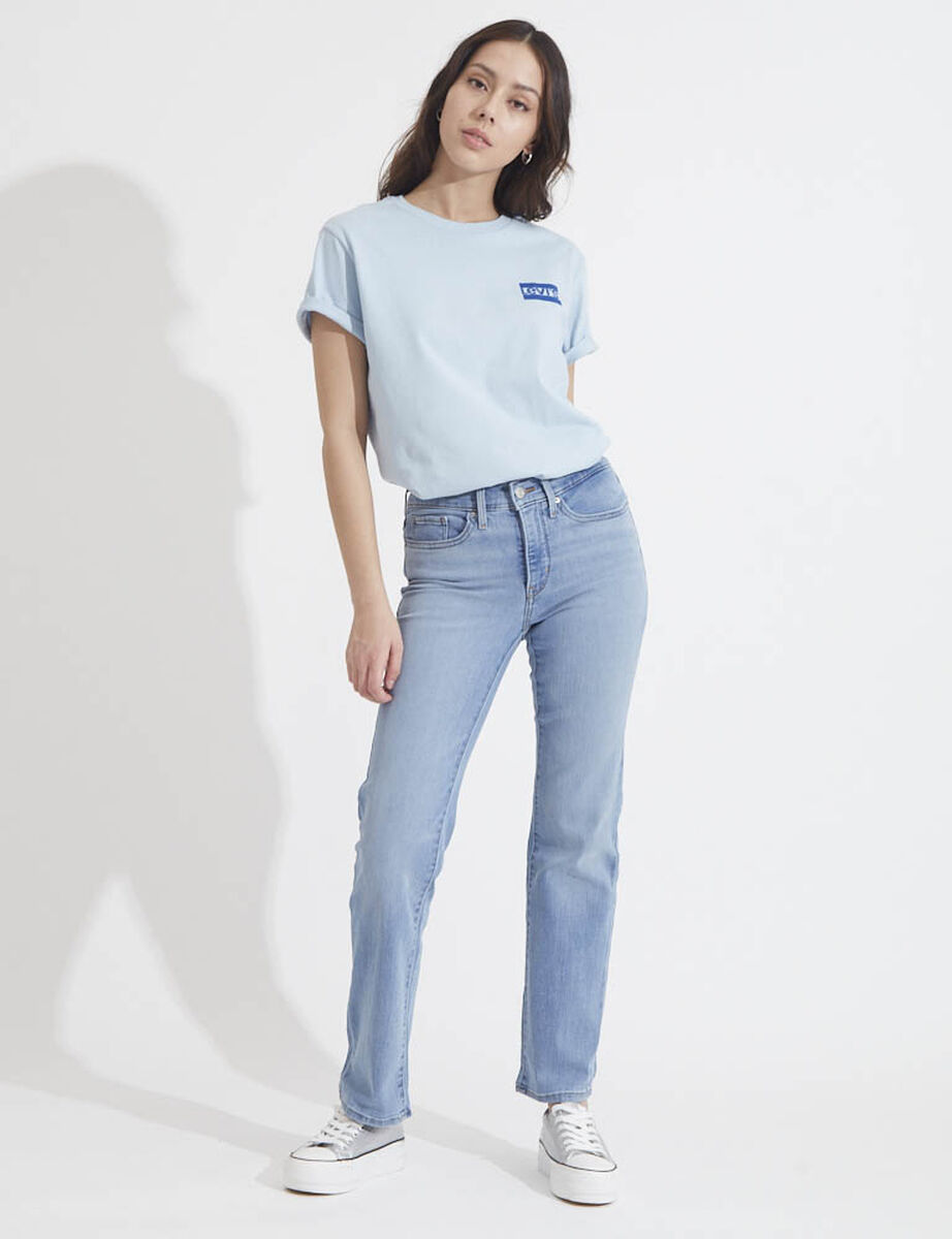 Jeans Tiro Alto Mujer Levis