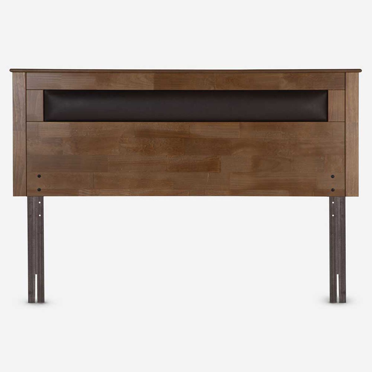 Cama Europea Rosen 2 Plazas Pratta + Respaldo + 2 Veladores Ferrera