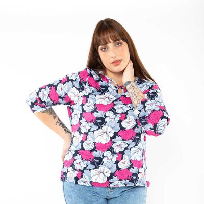 Polera Manga 3/4 Mujer Extralindas