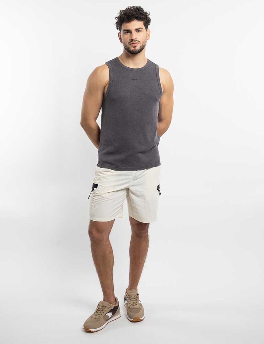 Polera Sin Mangas Hombre Icono