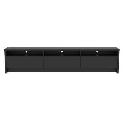 Rack TV Decocasa Aspen Hasta 75" Negro