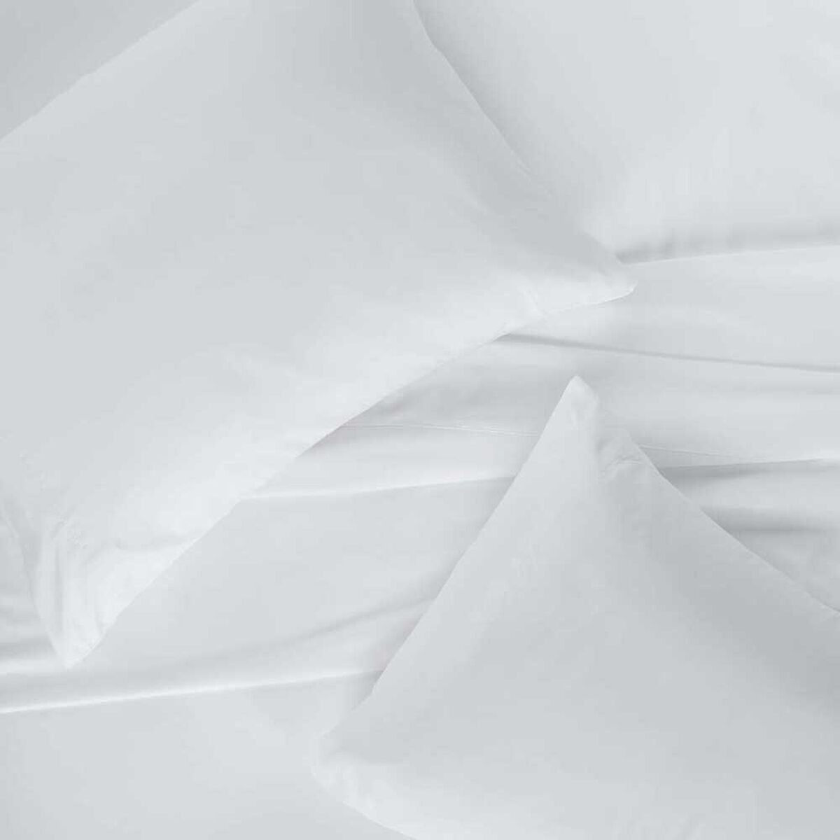 Juego de S&aacute;banas Rosen 2 Plazas Microfibra Blanco