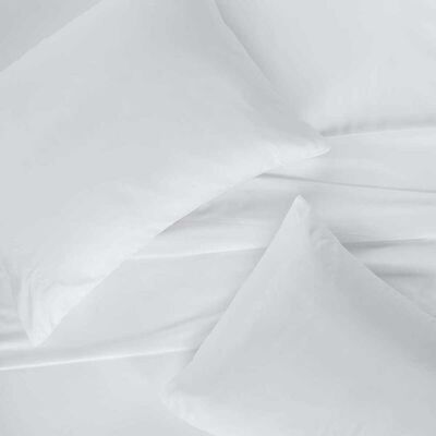 Imagen 2 del producto Juego de Sábanas Rosen 2 Plazas Microfibra Blanco