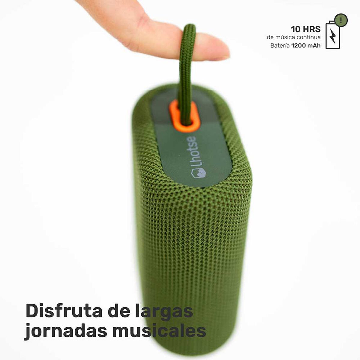 Parlante Bluetooth Bluetooth: V5.0  Lhotse Tune Up 4,5W Verde