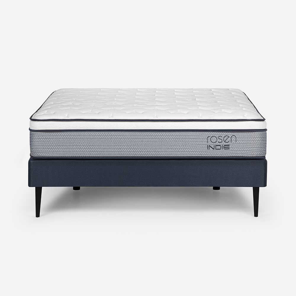 Cama Europea Rosen 2 Plazas Indie
