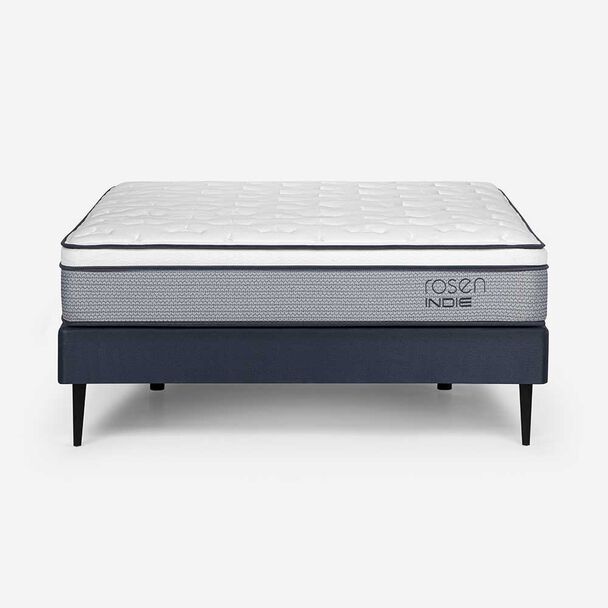Cama Europea Rosen 2 Plazas Indie