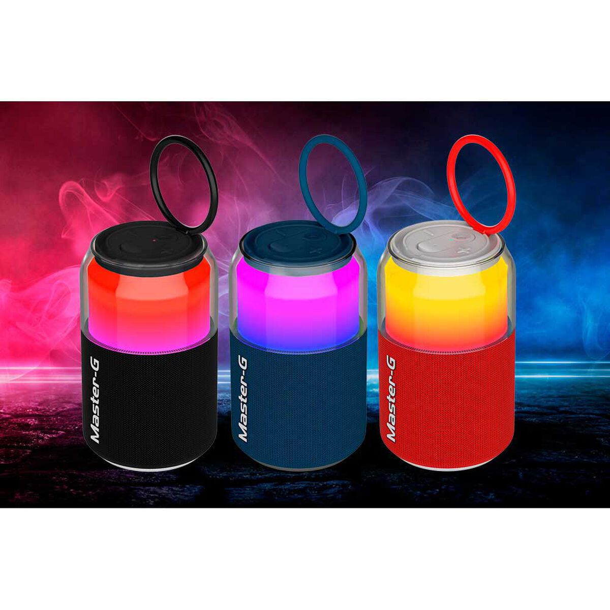 Parlante Bluetooth BT5.4 Master-G MGSPLASH Negro