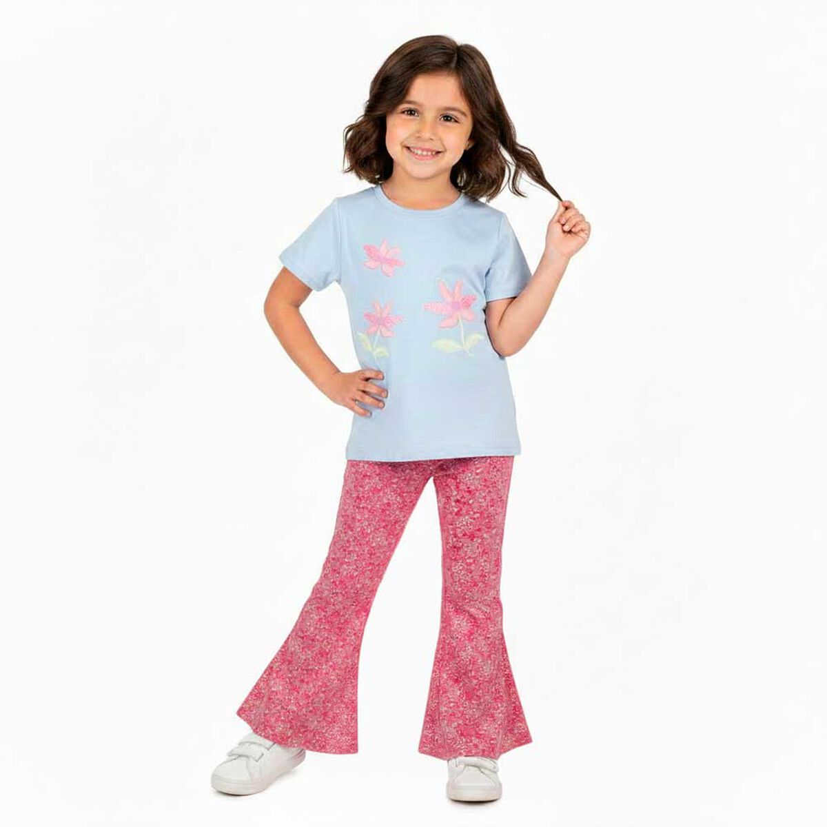 Polera Manga Corta Ni&ntilde;a Chess