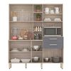 Mueble de Cocina Onessta Encanto 2 Cajones 7 Puertas Avena Grafito
