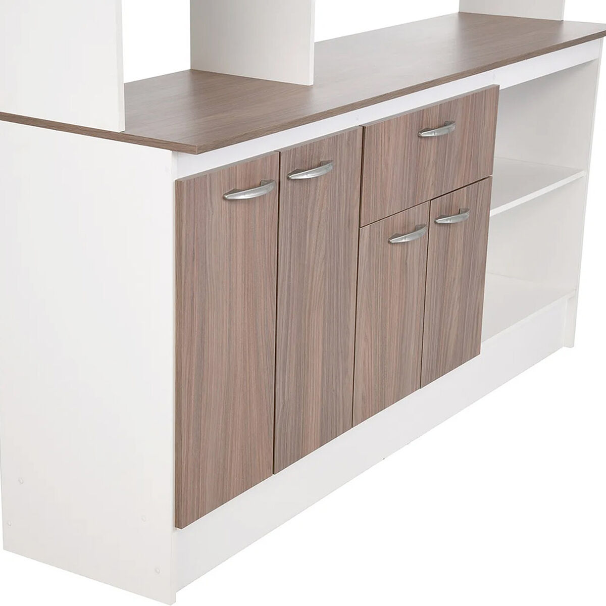 Mueble de Cocina Julieta + Despensa CIC Blanco-Olmo Alpino