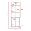 Panel de TV Hasta 60" + Bar Alto + Repisa 2B TuHome The Wall