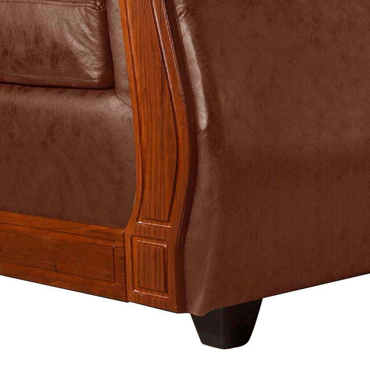 Sof&aacute; Black Factory Toronto 3 Cuerpos Terracota