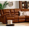 Sofá Seccional Reclinable Daniels California  Porta Vaso