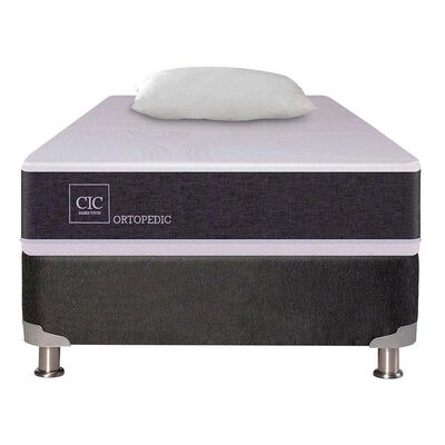 Imagen 2 del producto Box Spring CIC 1,5 Plazas Ortopedic + Almohada