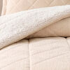 Plum&oacute;n Valencia Corduroy King Liso Crema