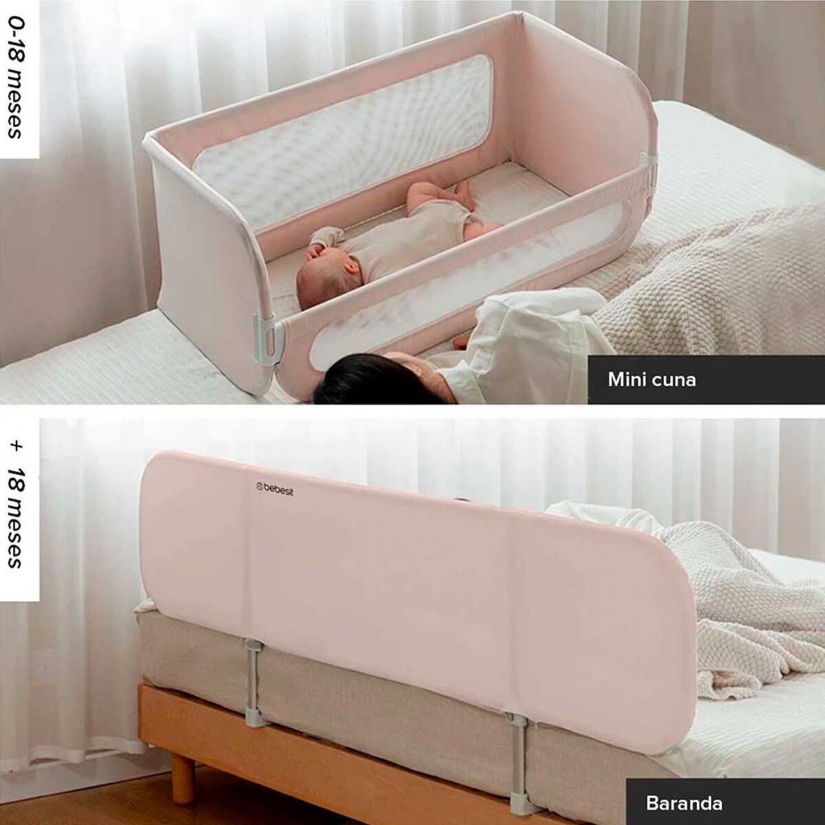 Baranda 2en1 Safe&Sleep Bebesit