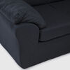 Seccional Muebles MPR Array&aacute;n 2-1-2 Cuerpos Tela Negro
