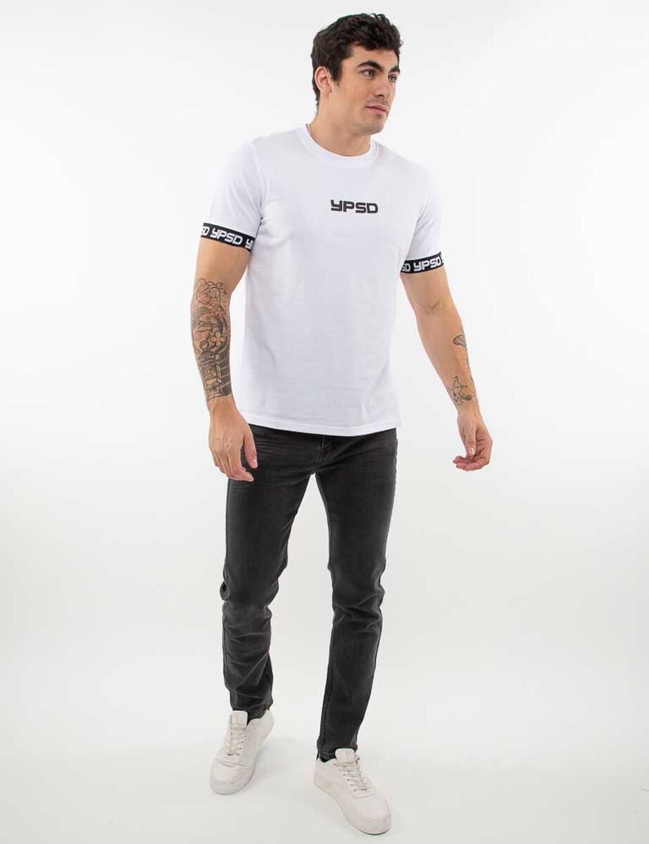 Polera Manga Corta Hombre Icono