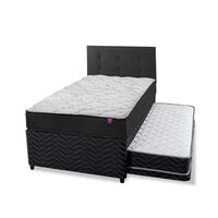 Cama Nido Flex 1,5 Plazas Therapedic Plus + Respaldo