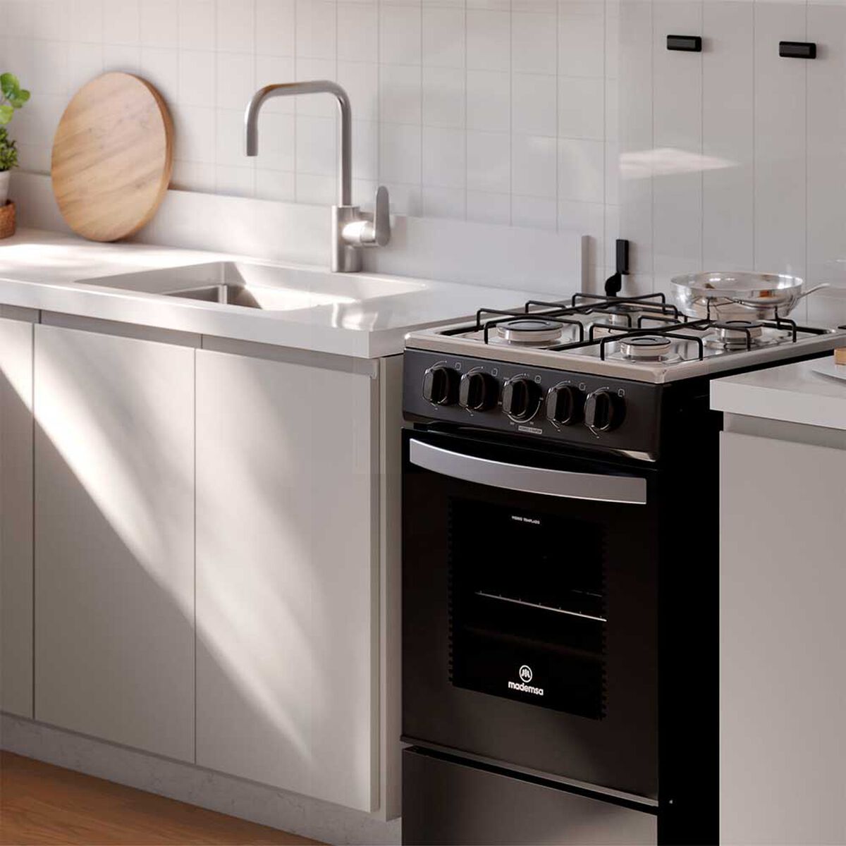 Cocina a Gas Mademsa FM4LP 4 Quemadores