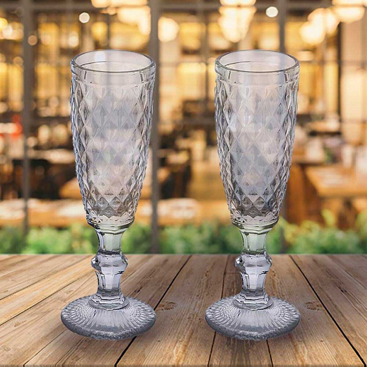 Set 4 Copas Vidrio Cuisine Vicenza 170 ml.