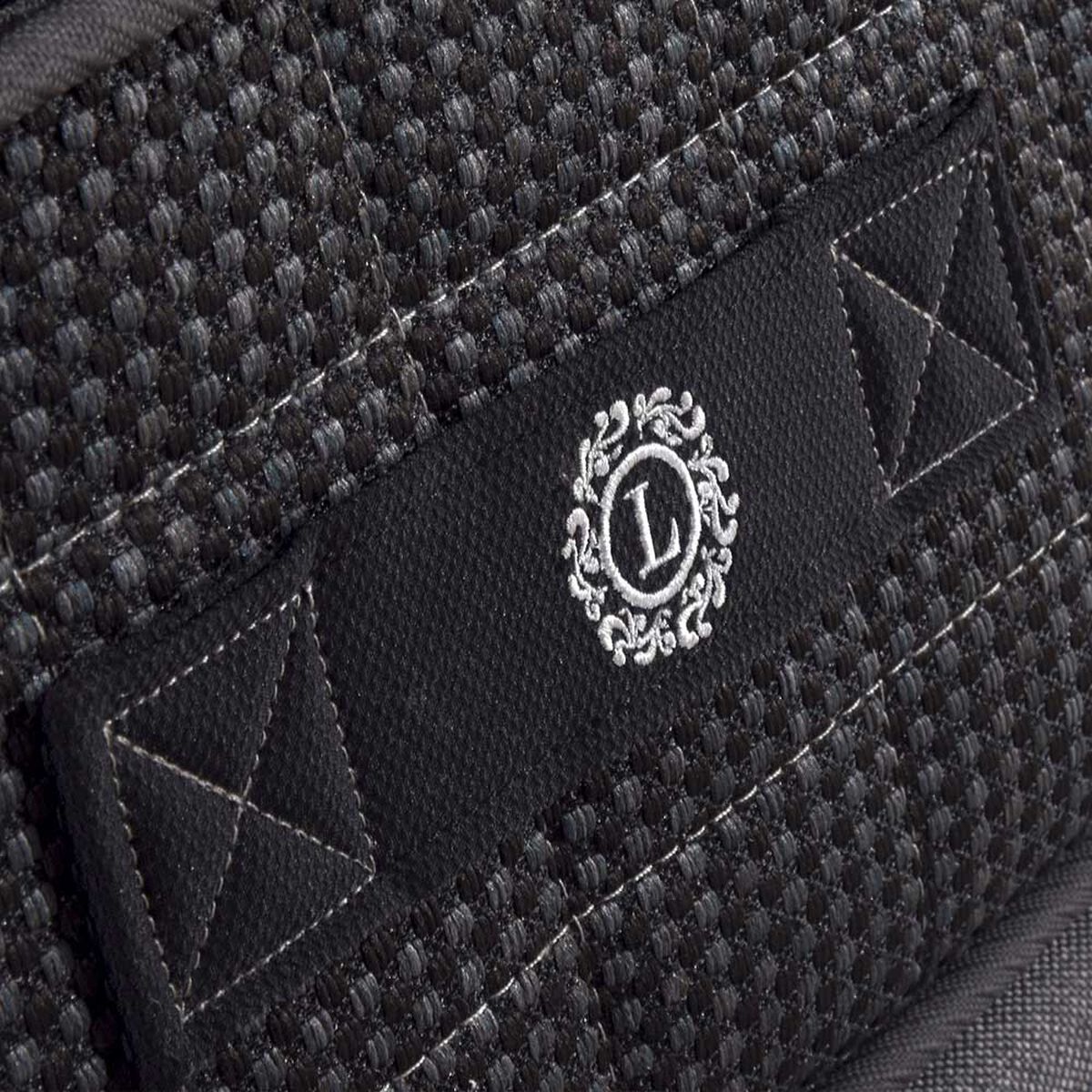 Cama Europea CIC Base Dividida 2 Plazas Lux + Respaldo Panaro