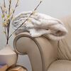 Manta Poliéster Doral 127 x 152 Deluxe Blanco