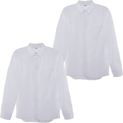 Pack 2 Camisa Escolar Niño Talla 8 Crescendo