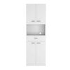 Mueble de Cocina TuHome Bau 4 Puertas 1 Caj&oacute;n Blanco