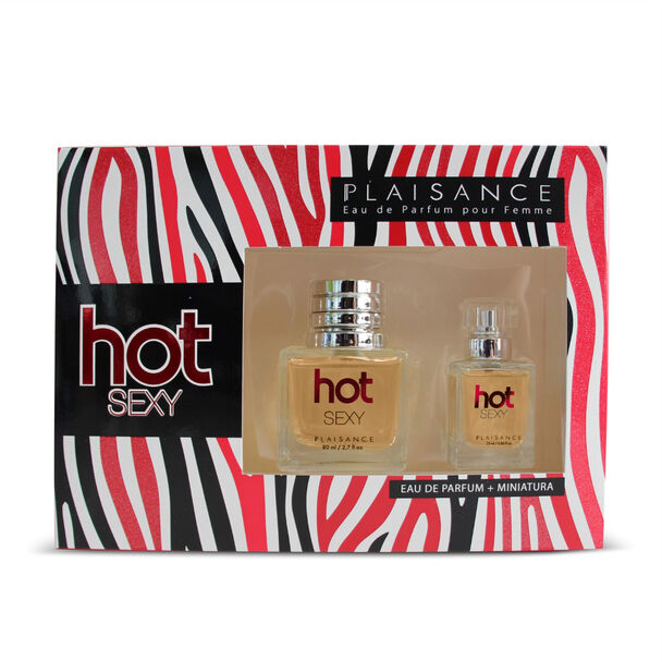 Estuche Plaisance Hot sexy 80 ml + Miniatura 25 ml