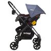 Coche Cuna Travel System Bebe F&eacute;nix Azul Bebesit