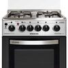 Cocina a Gas Híbrida Sindelen CH-540NI 4 Quemadores