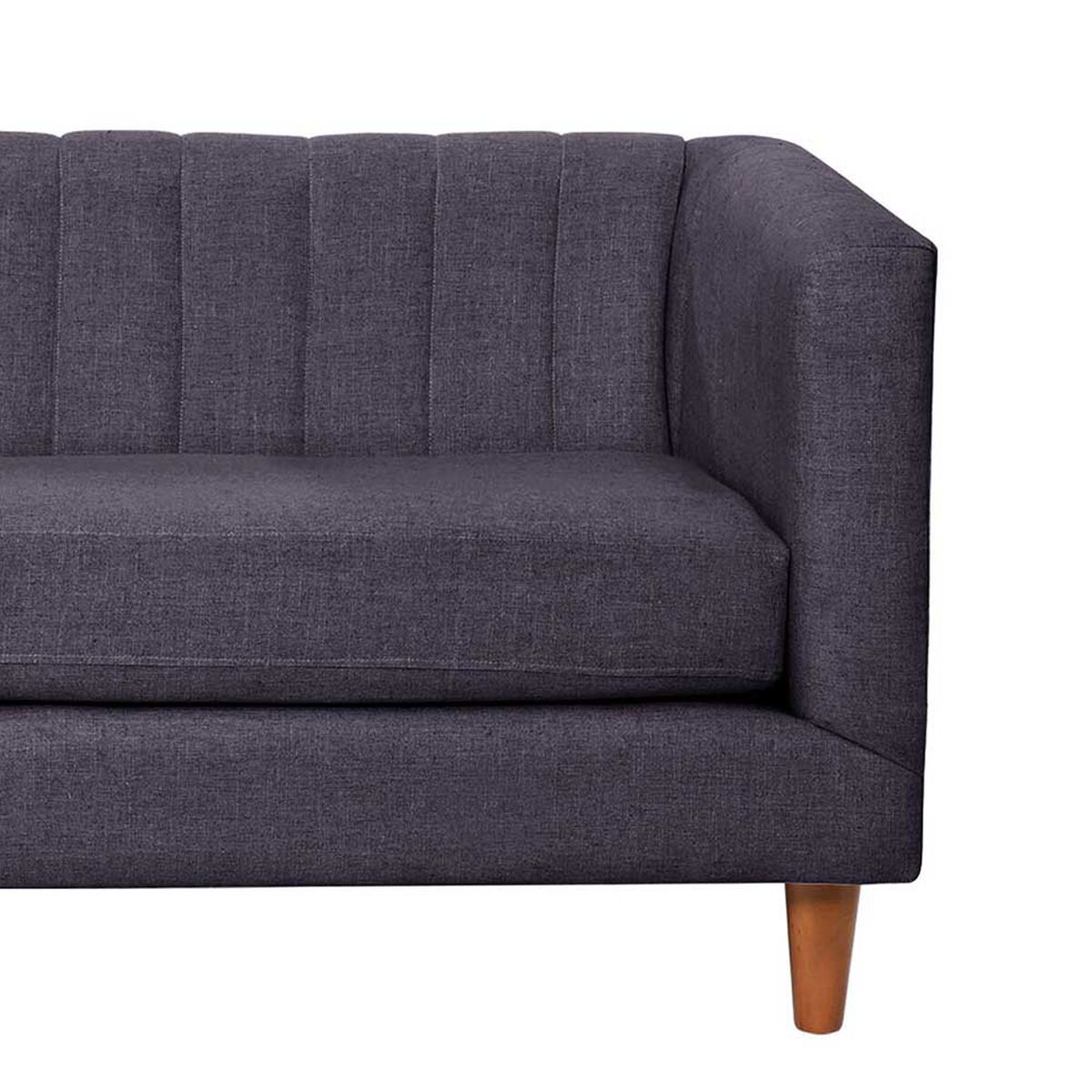 Sof&aacute; Latam Home Sorrento 2 Cuerpos Gris Oscuro