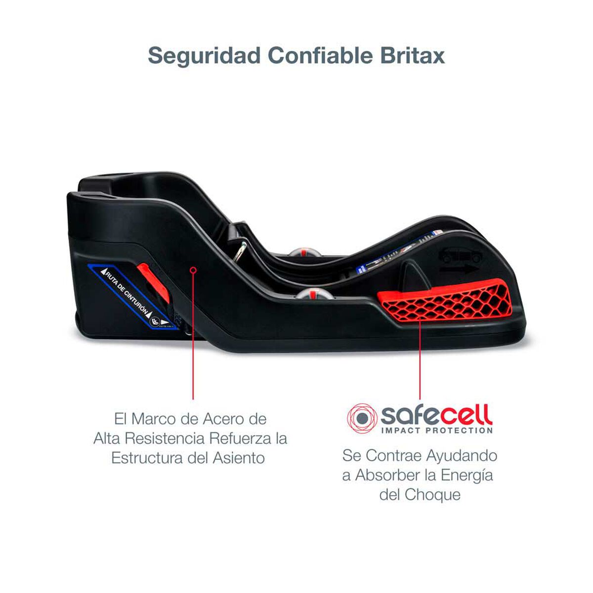 Coche Travel System B-Lively/ B-Safe Negro Britax