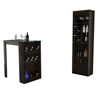 Imagen 2 del producto Mueble Bar TuHome Syrah + Mesa Bar TuHome Syrah