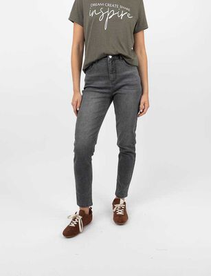 Imagen 1 del producto Jeans Mujer Icono Gris, Indigo